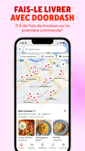 DoorDash - Livraison de repas screenshot