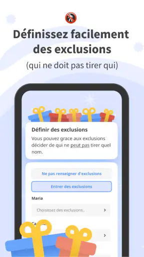 drawnames | L'app Secret Santa screenshot