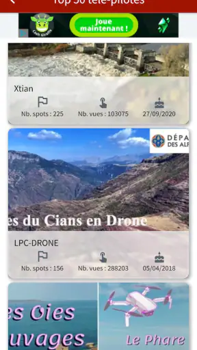 Drone-Spot screenshot