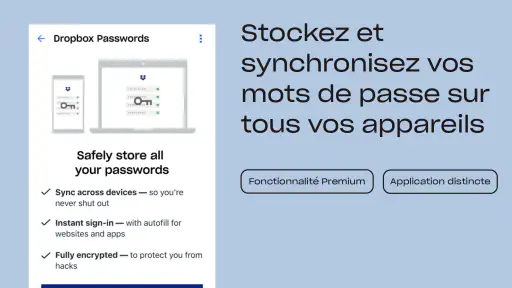 Dropbox: Fichiers Cloud Drive screenshot