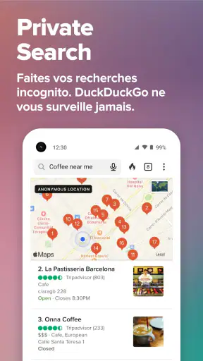 DuckDuckGo Private Browser screenshot