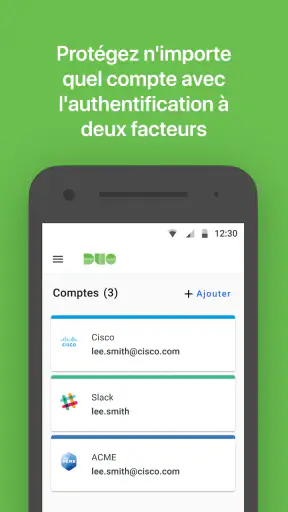 Duo Mobile screenshot