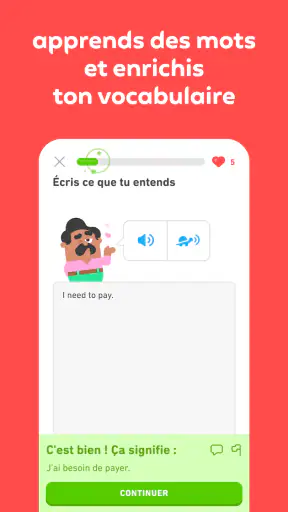 Duolingo : Cours de Langue screenshot