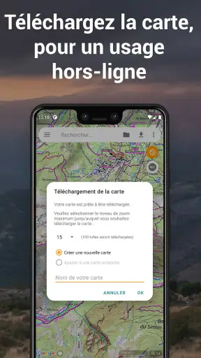 E-walk - GPS de randonnée screenshot