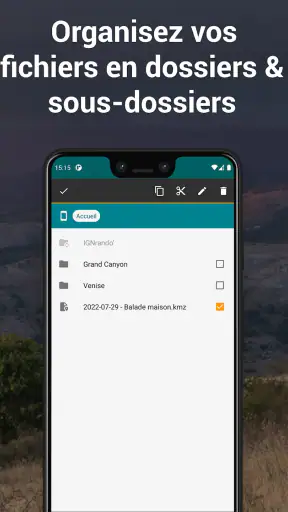 E-walk - GPS de randonnée screenshot
