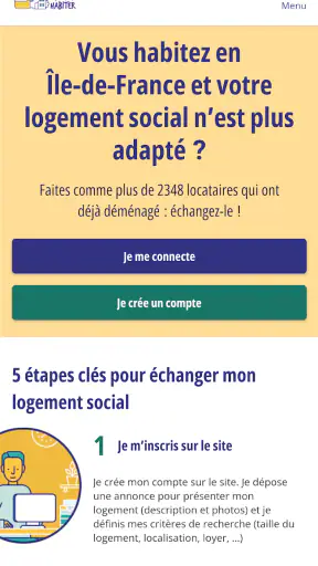 Échanger Habiter screenshot