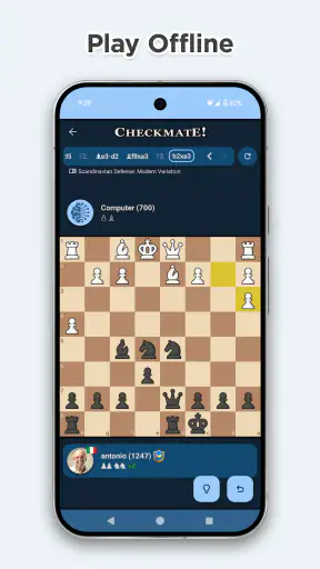 Échecs en ligne et hors ligne screenshot