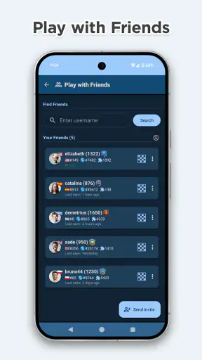 Échecs en ligne et hors ligne screenshot