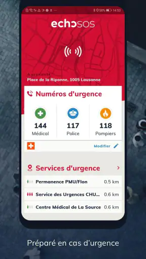 EchoSOS screenshot