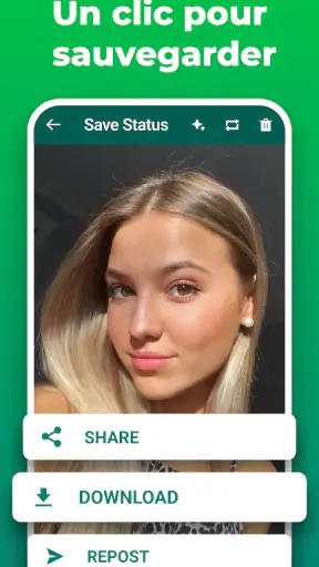 Économiseur de statut screenshot
