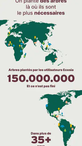 Ecosia - Navigateur Privé screenshot