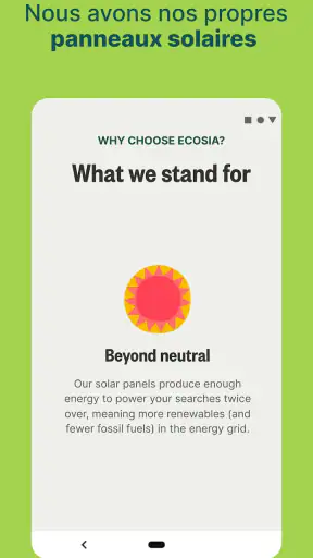 Ecosia - Navigateur Privé screenshot