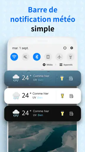 Écran Météo screenshot