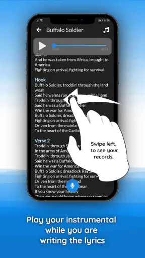 Écrire/enregistrer ses chanson screenshot