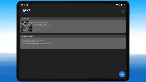 Écrire/enregistrer ses chanson screenshot