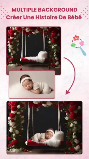 Éditer la photo de bébé mois screenshot