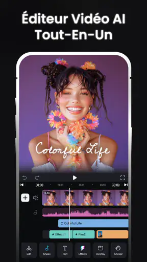 Editer vidéo d'effet ShotCut screenshot