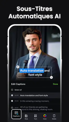 Editer vidéo d'effet ShotCut screenshot