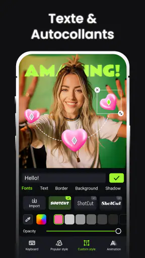 Editer vidéo d'effet ShotCut screenshot