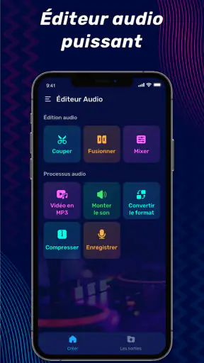 Editeur Audio & Montage Audio screenshot