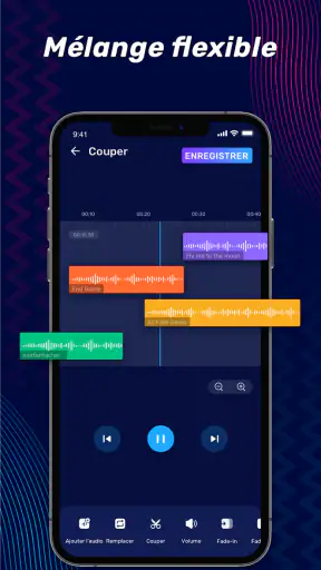 Editeur Audio & Montage Audio screenshot