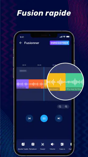 Editeur Audio & Montage Audio screenshot