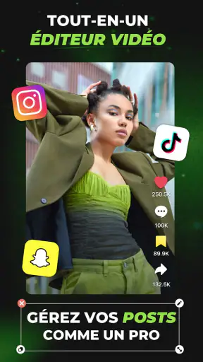 Éditeur Reels & Vidéo - inMelo screenshot