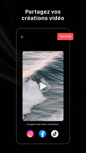 Éditeur vidéo LightCut screenshot