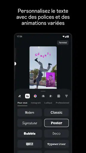 Edits, une app d’Instagram screenshot