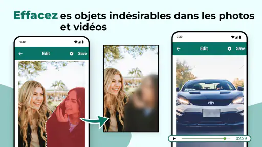 Effacer objets: photo et vidéo screenshot