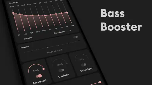 Égaliseur plat - Ampli basses screenshot