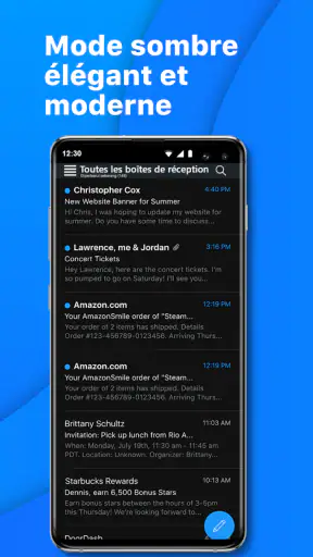 Email - Courrier rapide screenshot