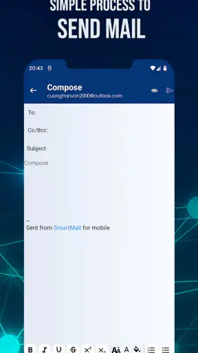 Email pour Outlook et Hotmail screenshot