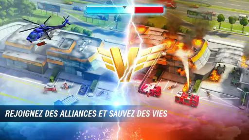 EMERGENCY HQ: jeu de pompier screenshot