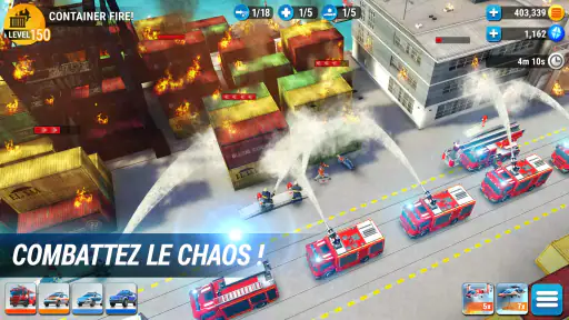 EMERGENCY HQ: jeu de pompier screenshot