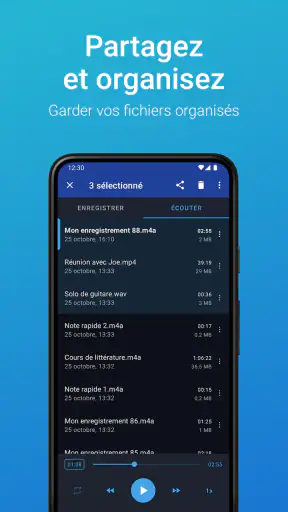 Enregistreur de Voix Facile screenshot