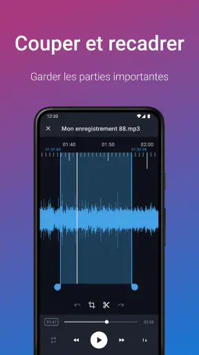 Enregistreur de Voix Pro screenshot