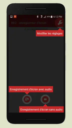 Enregistreur d’écran - REC screenshot
