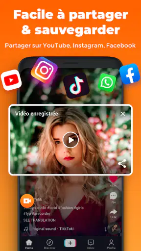 Enregistreur d'écran:XRecorder screenshot
