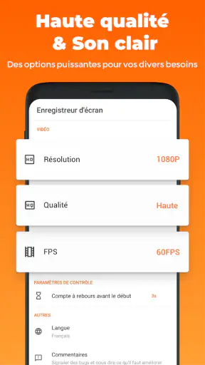 Enregistreur d'écran:XRecorder screenshot