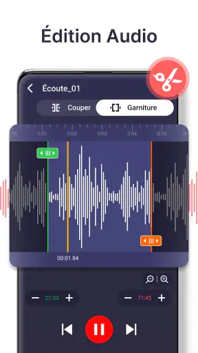 Enregistreur vocal screenshot