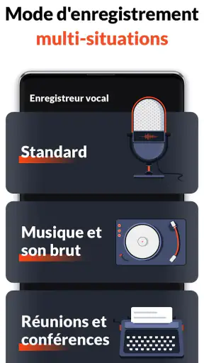 Enregistreur Vocal & Audio screenshot