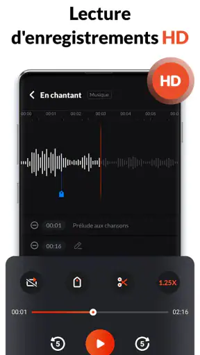 Enregistreur Vocal & Audio screenshot