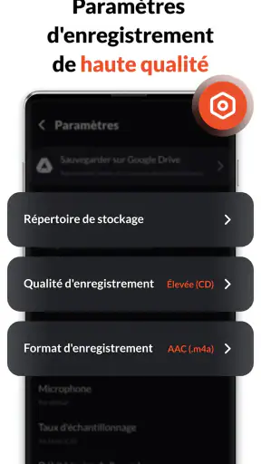 Enregistreur Vocal & Audio screenshot