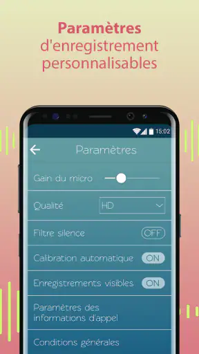 Enregistreur Vocal et Audio screenshot