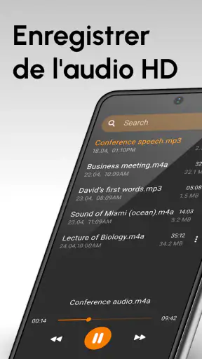 Enregistreur vocal simple screenshot