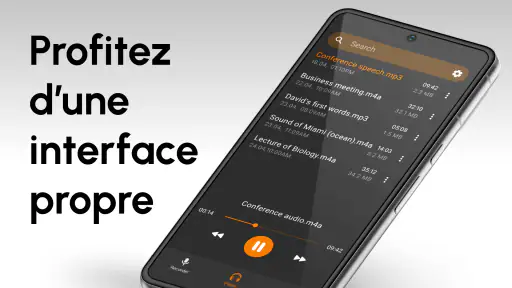 Enregistreur vocal simple screenshot