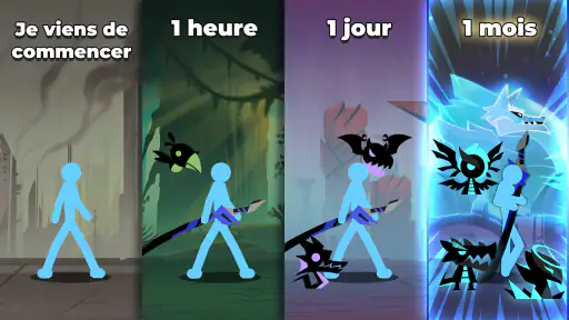 Epic Stickman: Idle RPG War screenshot