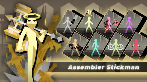 Epic Stickman: Idle RPG War screenshot