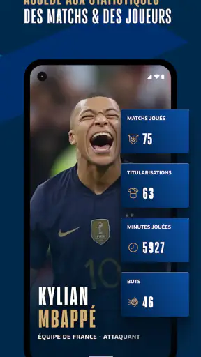 Équipes de France de Football screenshot